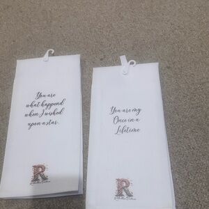 Monogram Kitchen Tea Towels